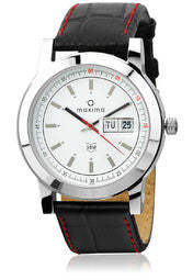 Black/White Analog Watch